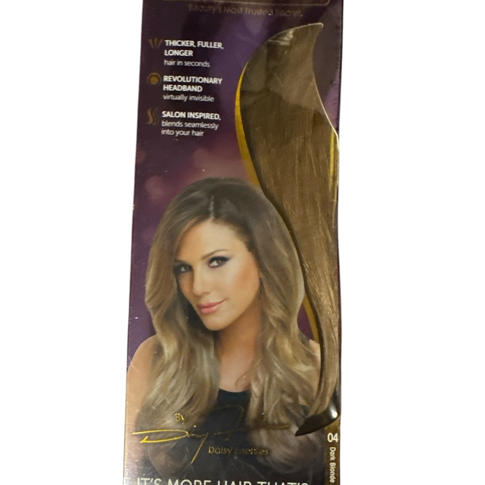 Daisy Fuentes Brown Hair Extension